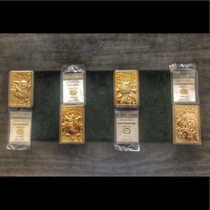 Burger King Pokémon 23K Gold-Plated Trading Cards